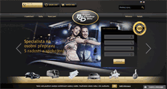 Desktop Screenshot of chauffeurdrive.cz